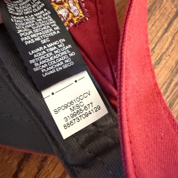 Minnesota Golden Gophers Nike Golf Visor Maroon Adjustable Hat University MN - Picture 3 of 4